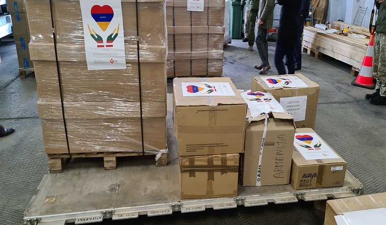 Լիտվայի կողմից Հայաստանին տրամադրվելիք բժշկական սարքավորումները ճանապարհին են