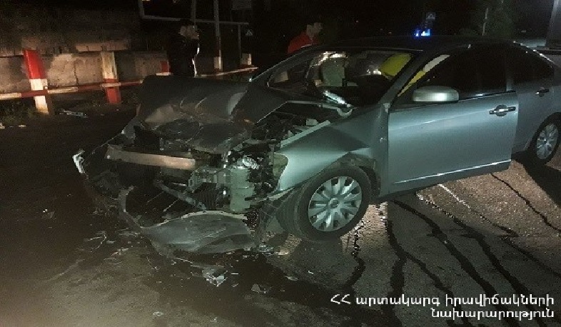 Երևանում տեղի ունեցած ավտովթարից կան տուժածներ․ ԱԻՆ