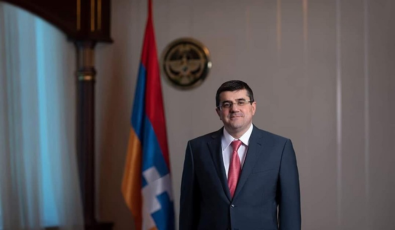 Arayik Harutyunyan received the certificate of the Artsakh President