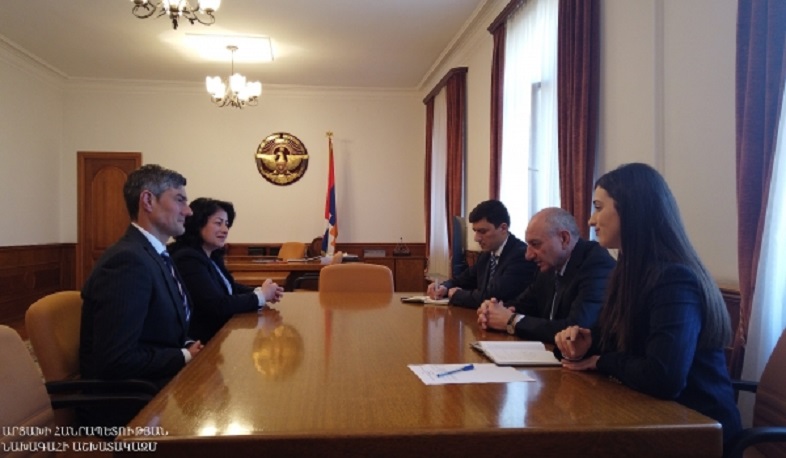 Bako Sahakyan received the delegation of HALO Trust