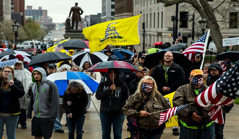 ԱՄՆ-ում բողոքի ցույցեր են սահմանափակումների վերացման դեմ. Al Jazeera