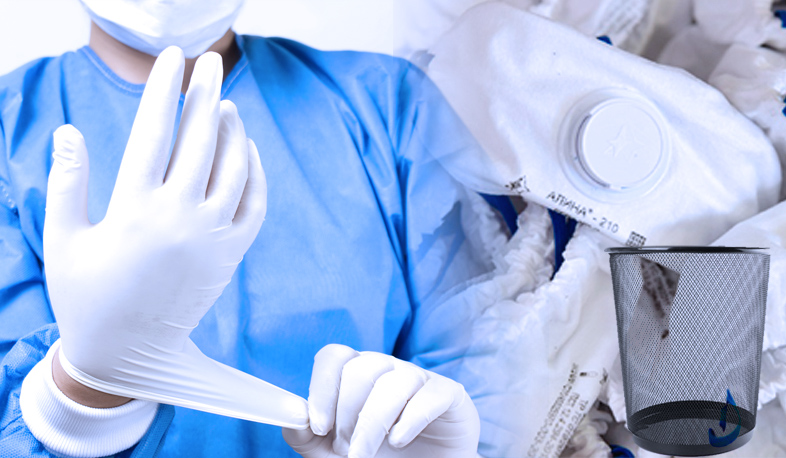 Փոխքաղաքապետը հորդորում է դիմակներն ու ձեռնոցները աղբամանը նետելուց առաջ դնել պոլիէթիլենային տոպրակի մեջ