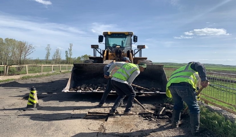 Թալին-Գյումրի ճանապարհահատվածում շարունակվում են նորոգման աշխատանքները․ ՏԿԵՆ