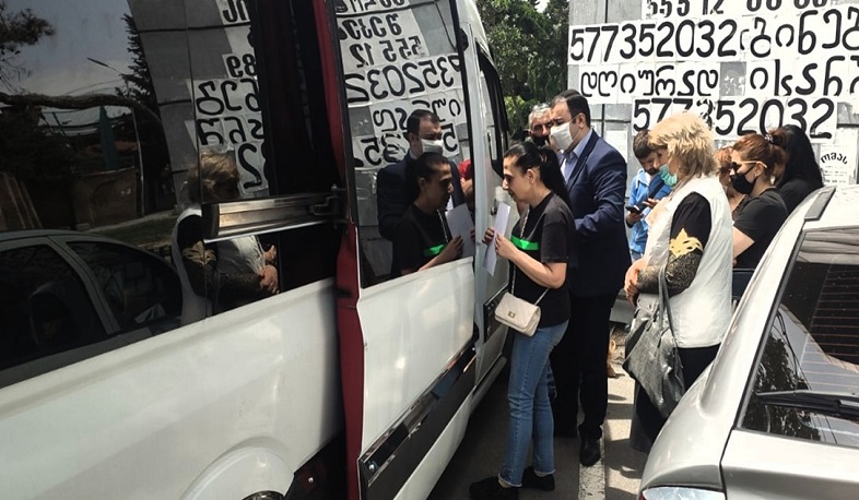 Վրաստանում գտնվող ՀՀ քաղաքացիների վեցերորդ խումբը մեկնեց Հայաստան