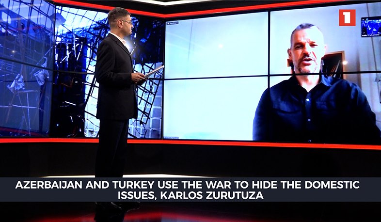 Azerbaijan and Turkey use the war to hide the domestic issues. Karlos Zurutuza