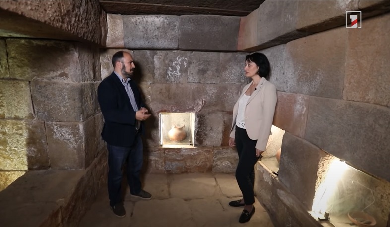 Երևանում հայտնաբերված բիայնական դամբարանը՝ «Բաց երկնքի տակ»