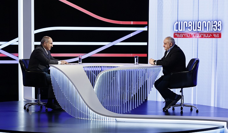 Պետրոս Ղազարյանի հարցազրույցը ՀՀ վարչապետ Նիկոլ Փաշինյանի հետ